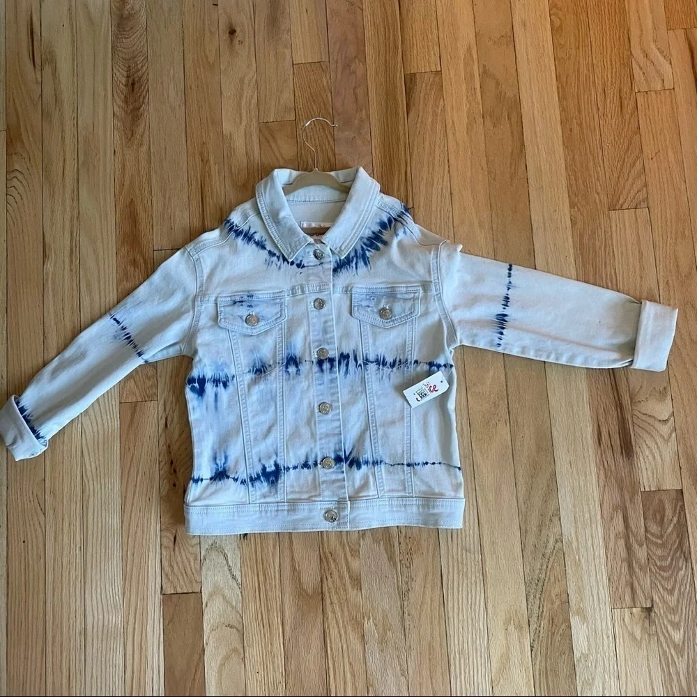 NWT Justice Girls Jean Jacket Size 10